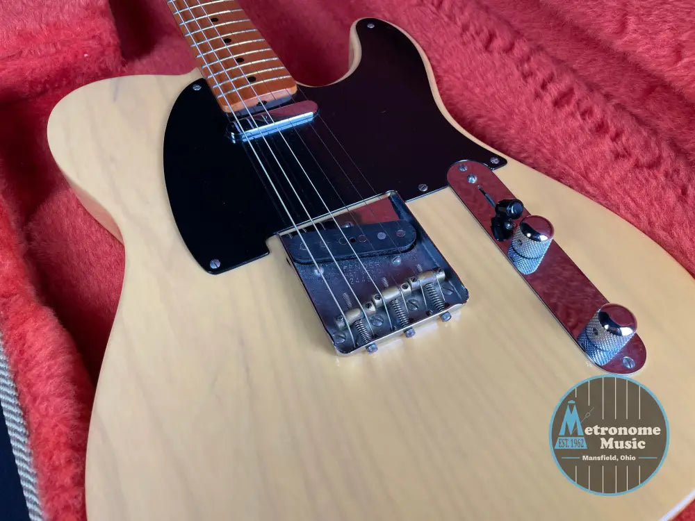 Fender '52 Telecaster 50th Anniversary - Butterscotch Blonde (1996) - Metronome Music Inc.
