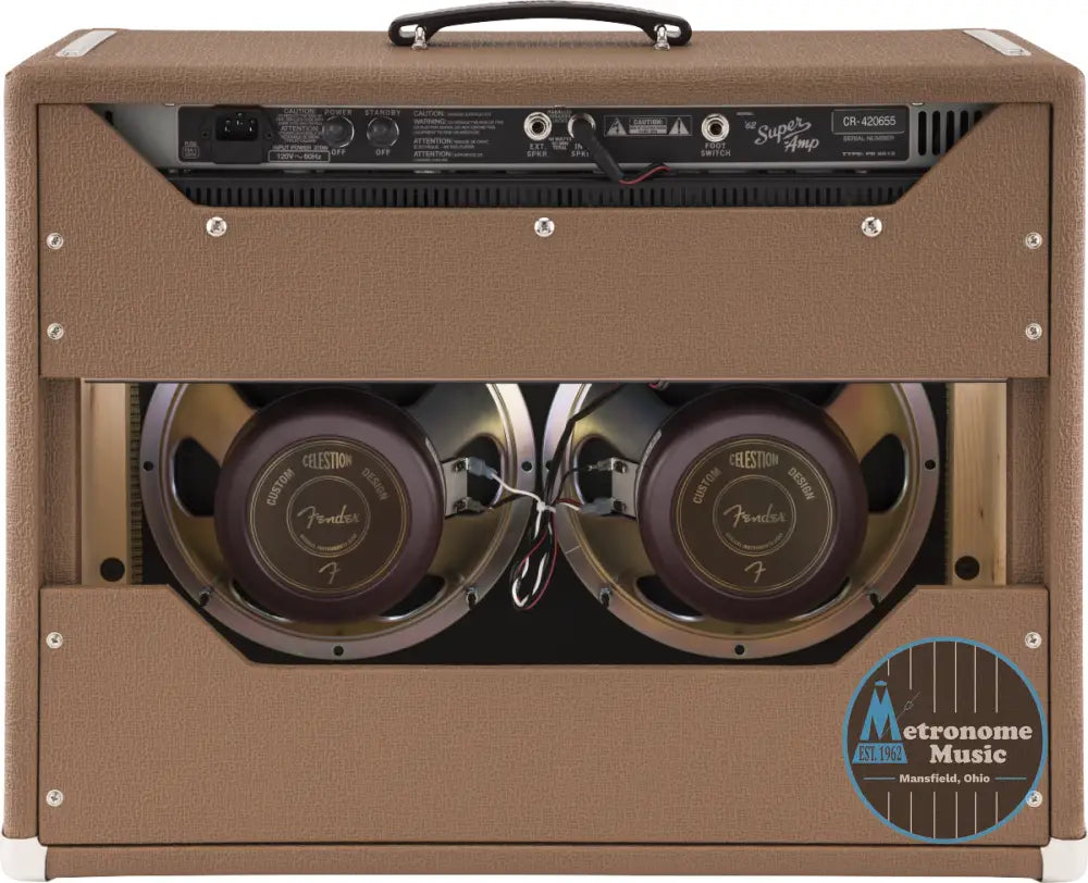 Fender '62 Super Amp 40-watt 2 x 10-inch Tube Combo Amp (PRE-ORDER) - Metronome Music Inc.