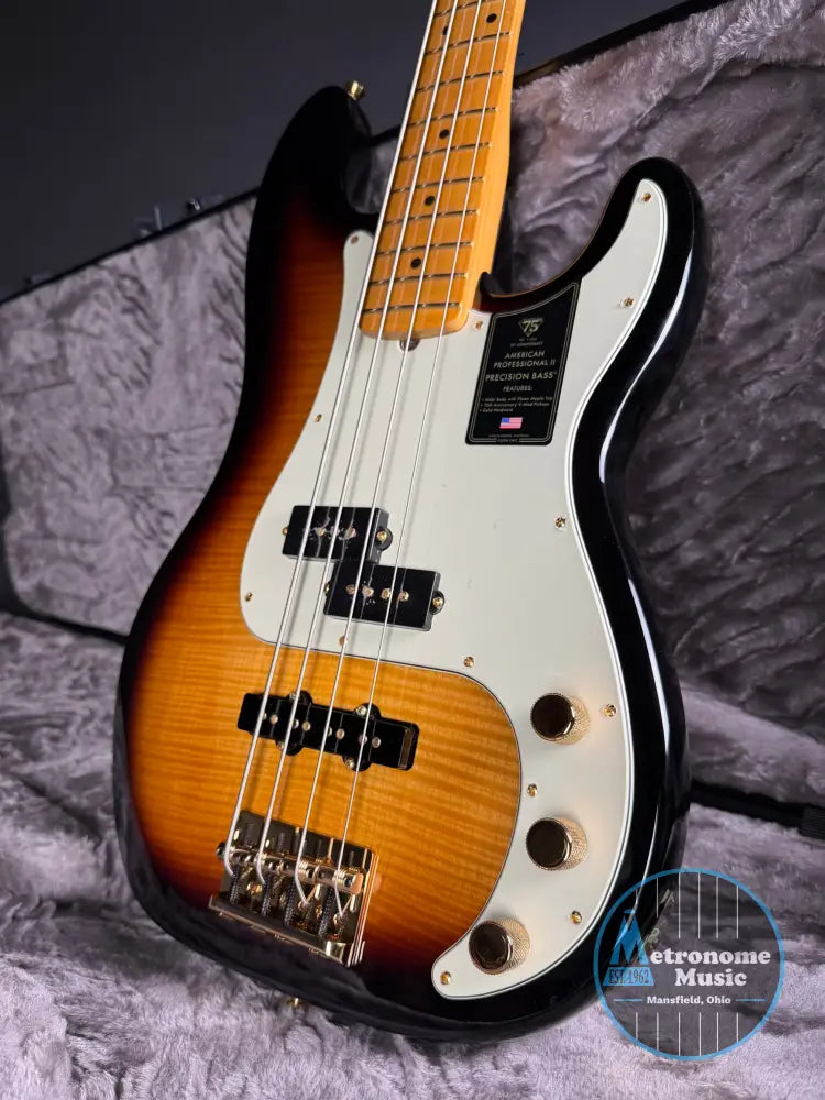 Fender 75th Anniversary American Professional PJ Bass - 2-Color Sunbur