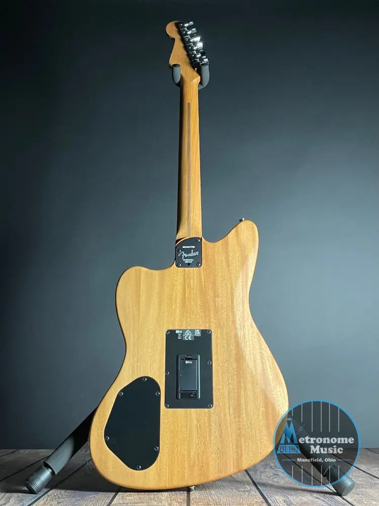 Fender Acoustasonic Player Jazzmaster, Rosewood Fingerboard- 2-Color Sunburst - Metronome Music Inc.