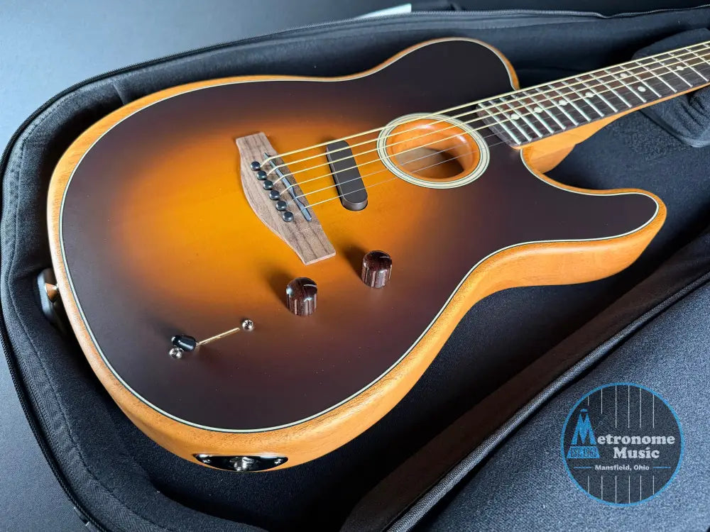 Fender Acoustasonic Player Telecaster Rosewood - Shadow Burst - Metronome Music Inc.