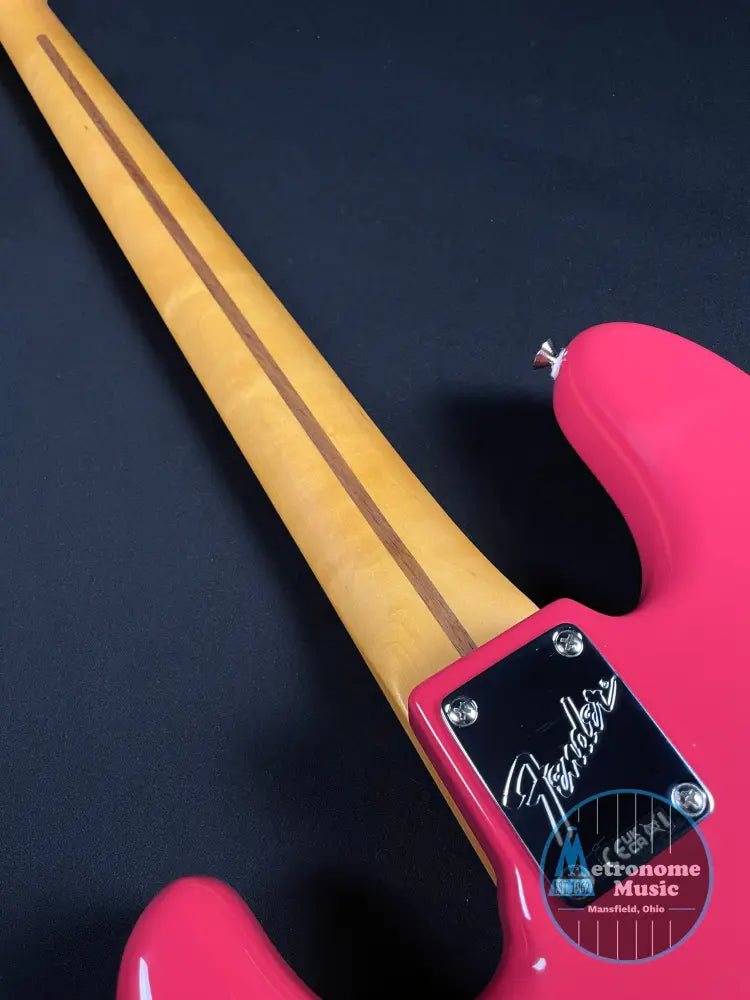 Fender American Professional Classic Jazz Bass - Faded Dakota Red - Metronome Music Inc.