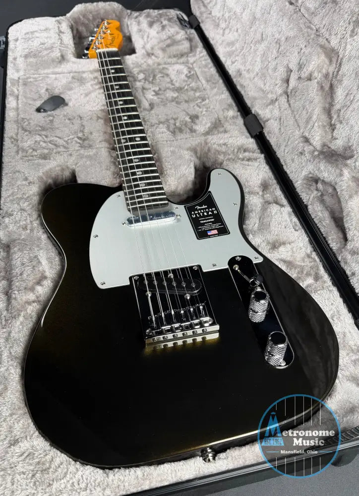 Fender American Ultra II Telecaster Ebony - Texas Tea (2026) - Electric Guitar