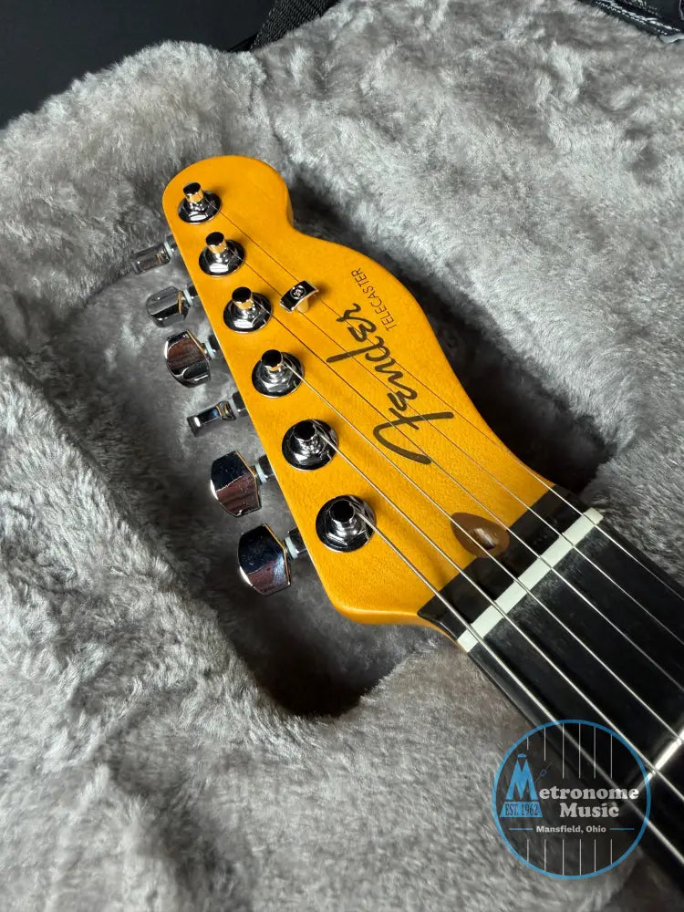 Fender American Ultra II Telecaster Ebony - Texas Tea (2026) - Electric Guitar