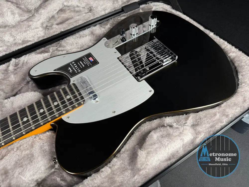 Fender American Ultra II Telecaster Ebony - Texas Tea (2026) - Electric Guitar