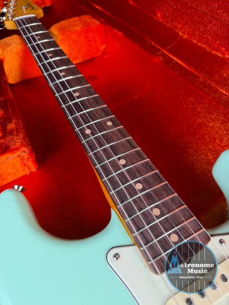 Fender American Vintage II 1961 Stratocaster Rosewood - Surf Green (2026) - Electric Guitar