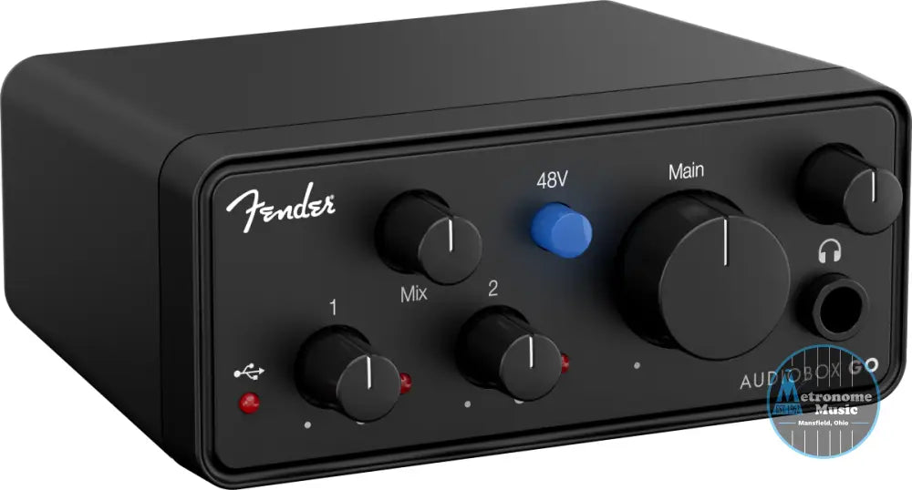 Fender AudioBox GO, Black - Metronome Music Inc.