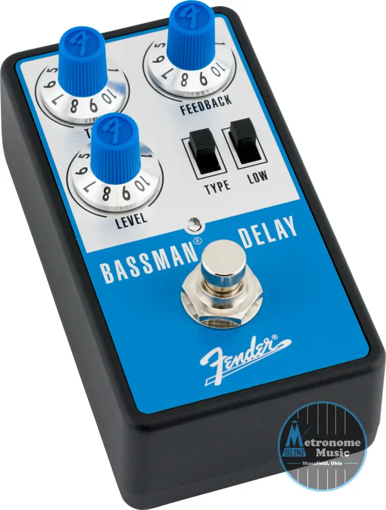 Fender Bassman Delay Pedal - Metronome Music Inc.