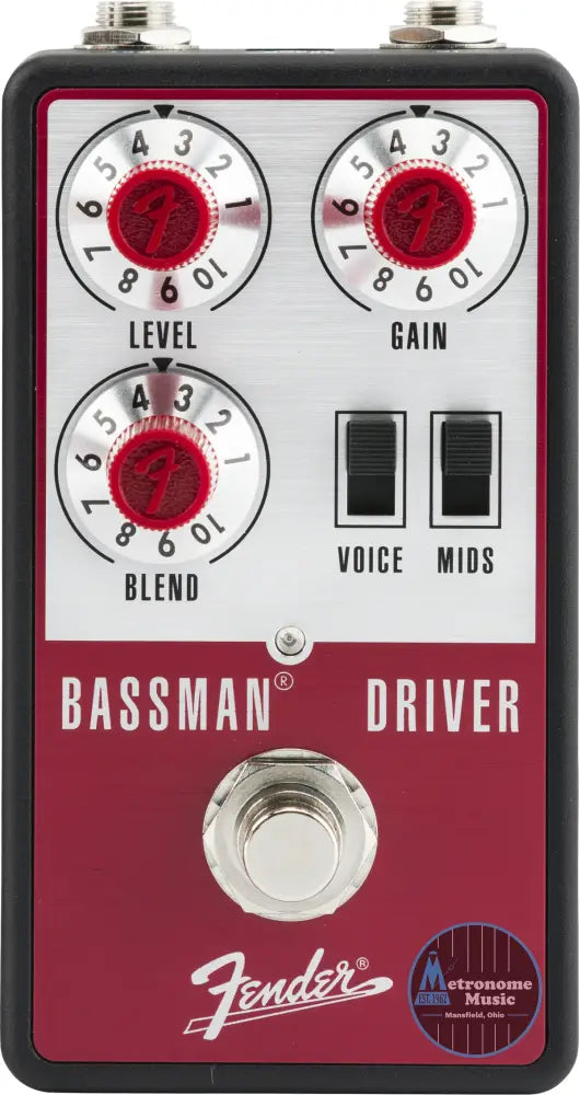 Fender Bassman Driver Pedal - Metronome Music Inc.