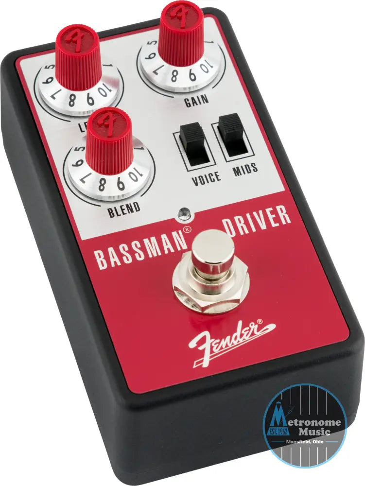 Fender Bassman Driver Pedal - Metronome Music Inc.