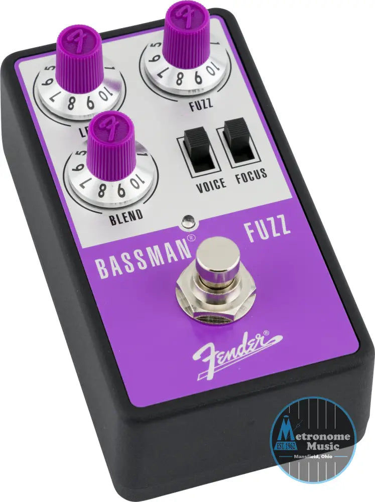 Fender Bassman Fuzz Pedal - Metronome Music Inc.