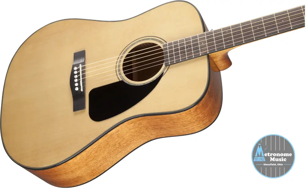 Fender CD-60 Dreadnought Acoustic w/Case, Walnut Fingerboard- Natural - Metronome Music Inc.