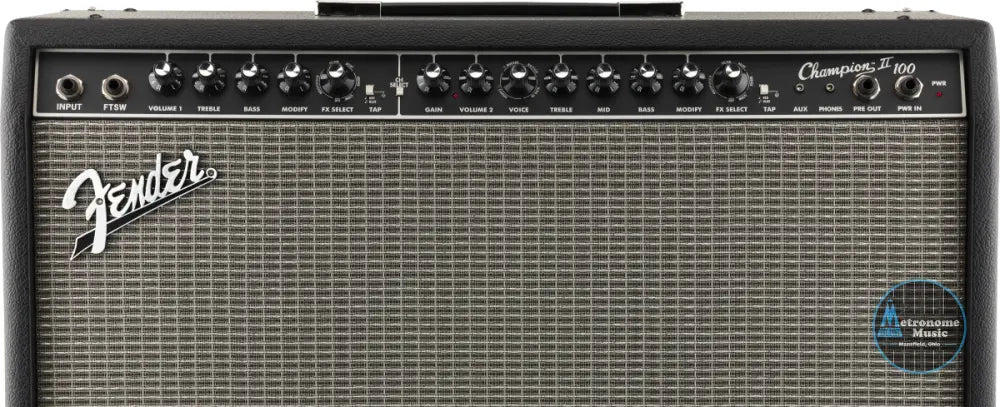 Fender Champion II 100 watt guitar amplifier - Metronome Music Inc.