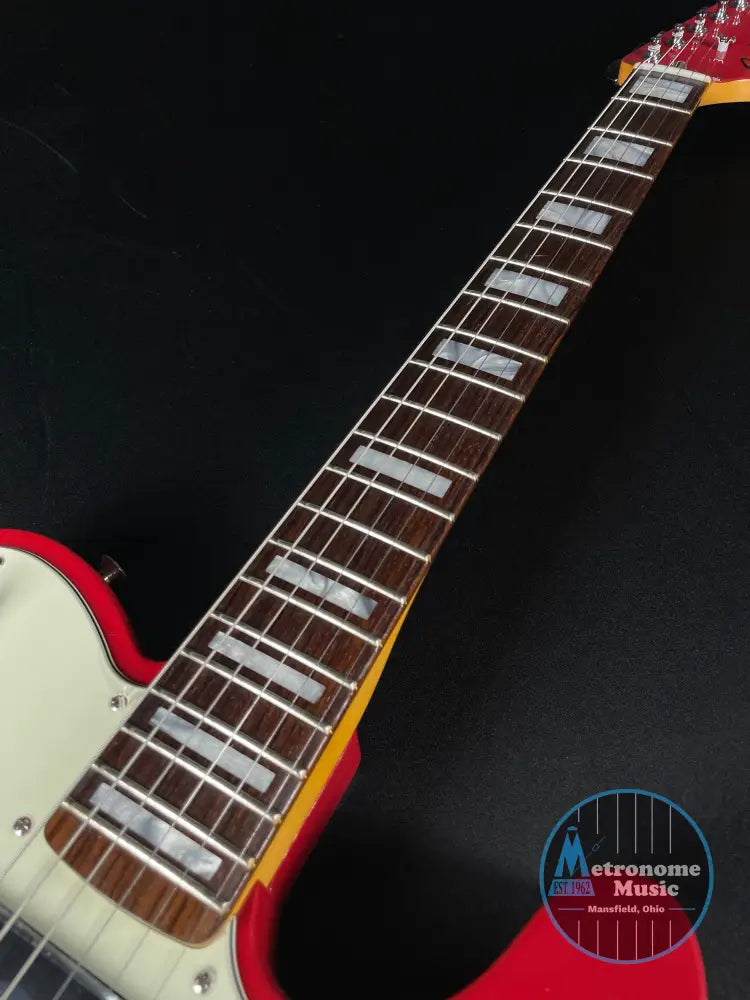 Fender Chris Shiflett Cleaver Telecaster Deluxe - Dakota Red - Metronome Music Inc.