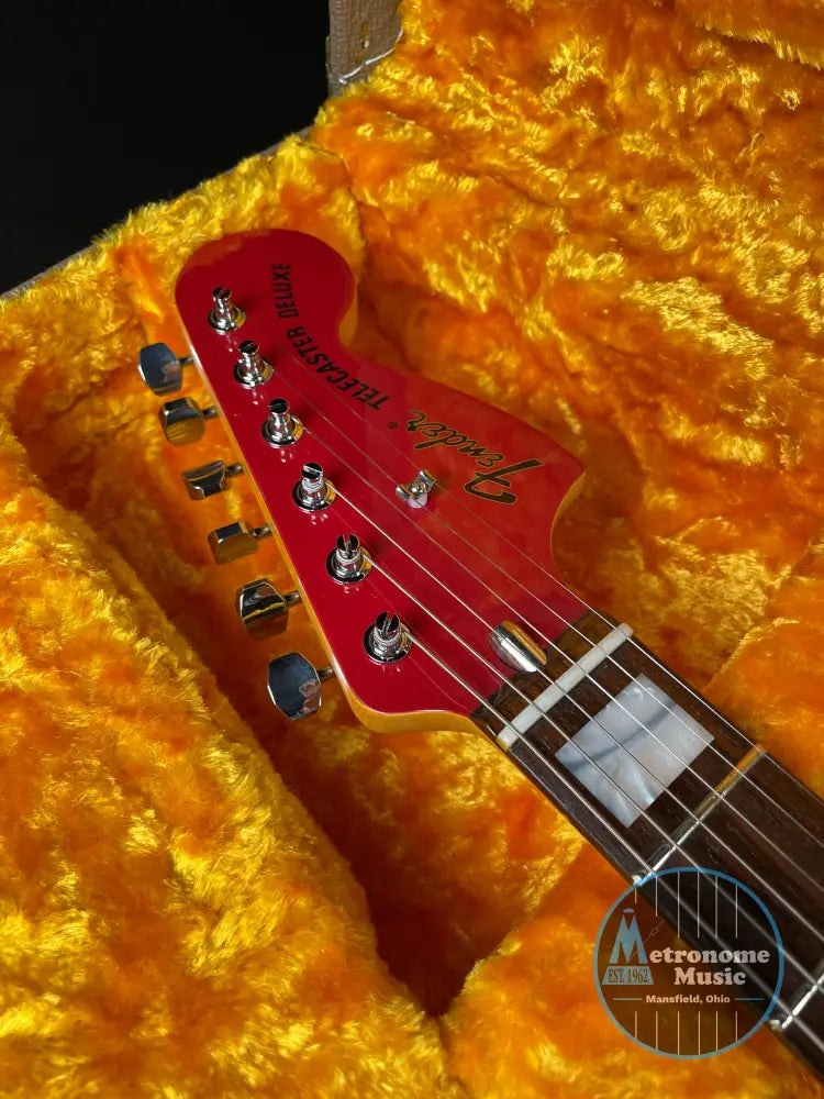 Fender Chris Shiflett Cleaver Telecaster Deluxe - Dakota Red - Metronome Music Inc.