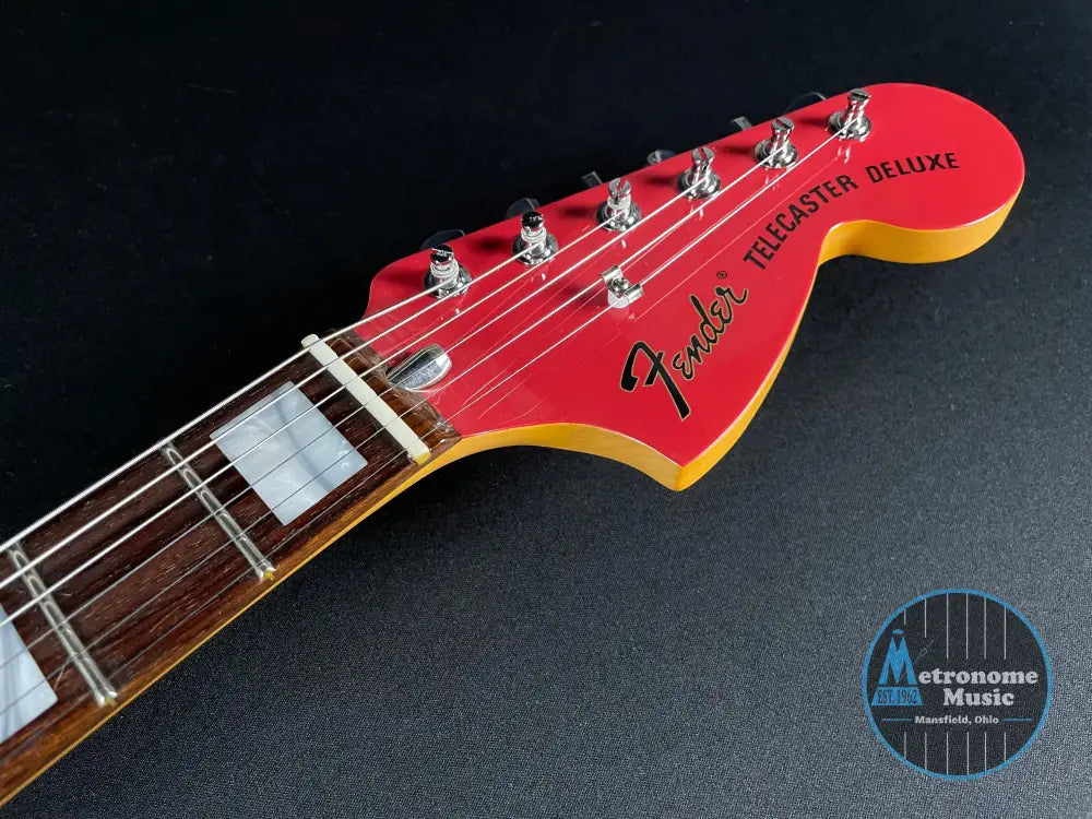 Fender Chris Shiflett Cleaver Telecaster Deluxe - Dakota Red - Metronome Music Inc.