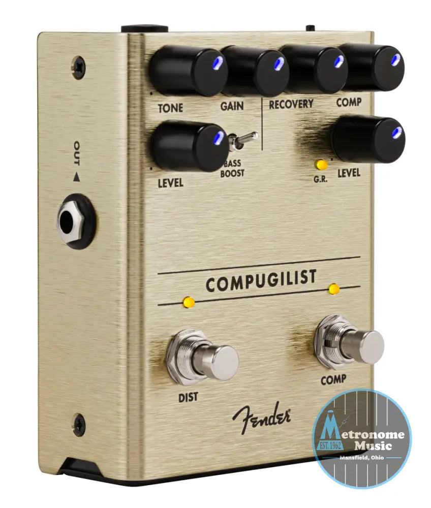 Fender Compugilist Compressor/Distortion - Metronome Music Inc.