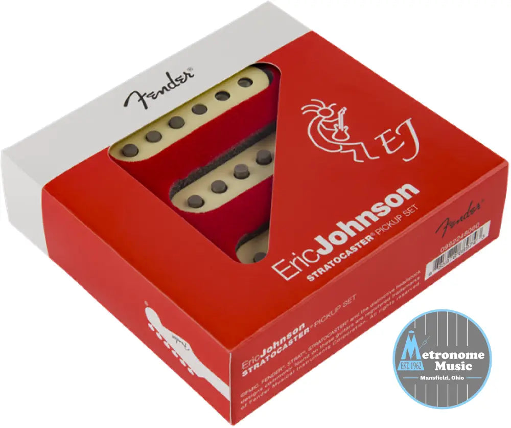 Fender Eric Johnson Stratocaster Pickups, Set of 3 - Metronome Music Inc.