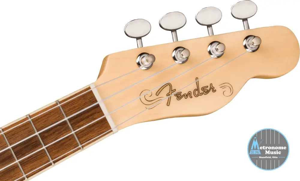 Fender Fullerton Tele Uke, Concert Ukulele - 2-Color Sunburst - Metronome Music Inc.