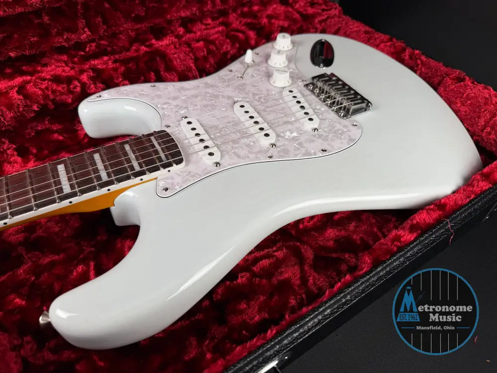 Fender Kenny Wayne Shepherd Stratocaster - Transparent Faded Sonic Blue (2026) - Electric Guitar