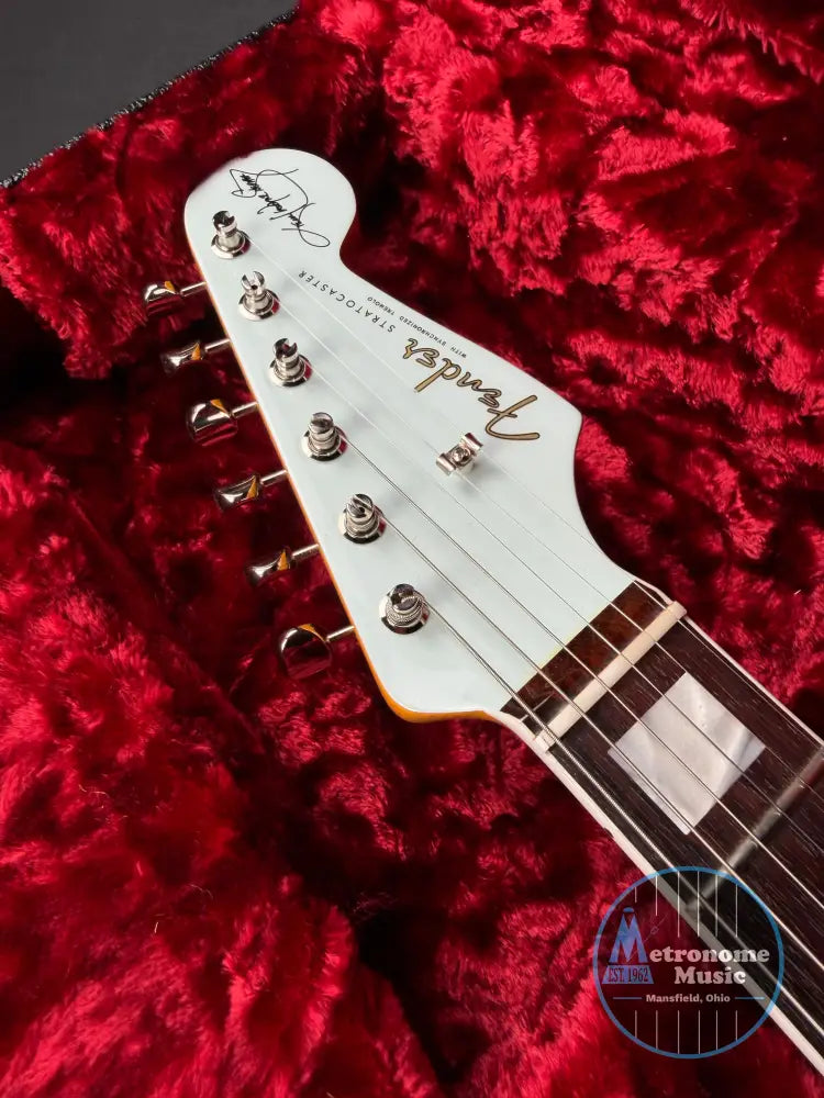 Fender Kenny Wayne Shepherd Stratocaster - Transparent Faded Sonic Blue (2026) - Electric Guitar