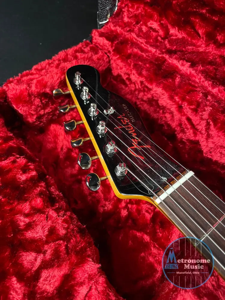 Fender Limited Edition Raphael Saadiq Telecaster w/HSC - Dark Metallic Red (2023) - Metronome Music Inc.