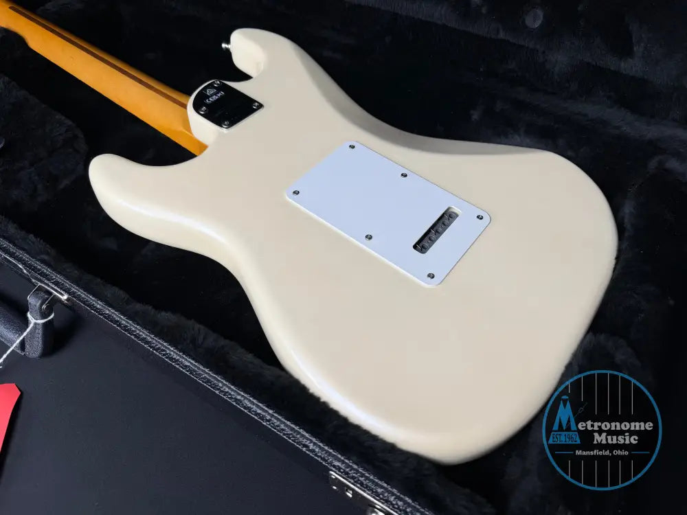 Fender Lincoln Brewster Stratocaster Maple - Olympic Pearl - Electric Guitar