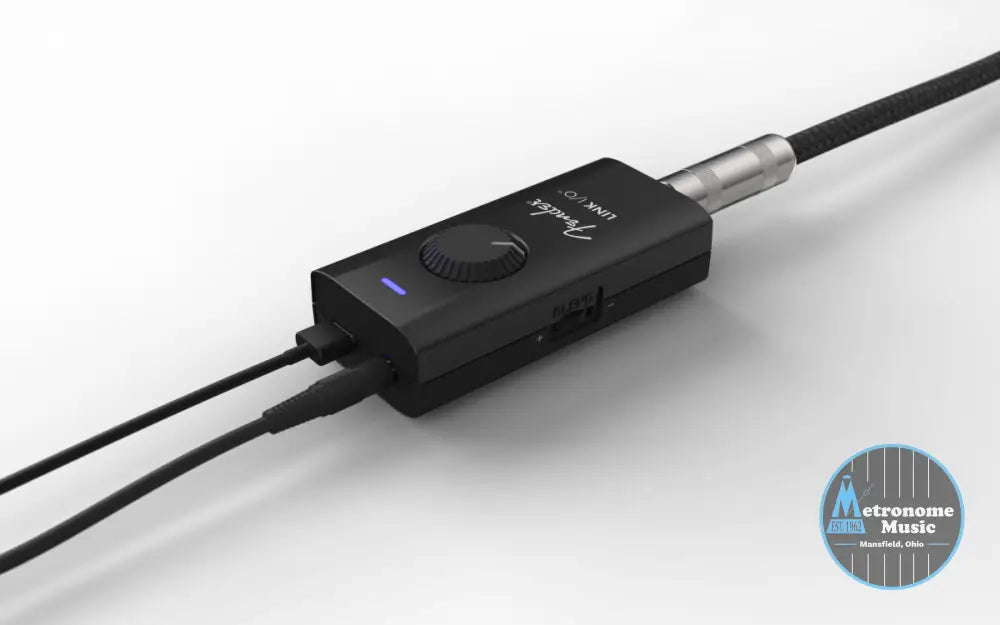 Fender Link I/O Portable USB-C Audio Interface - Metronome Music Inc.