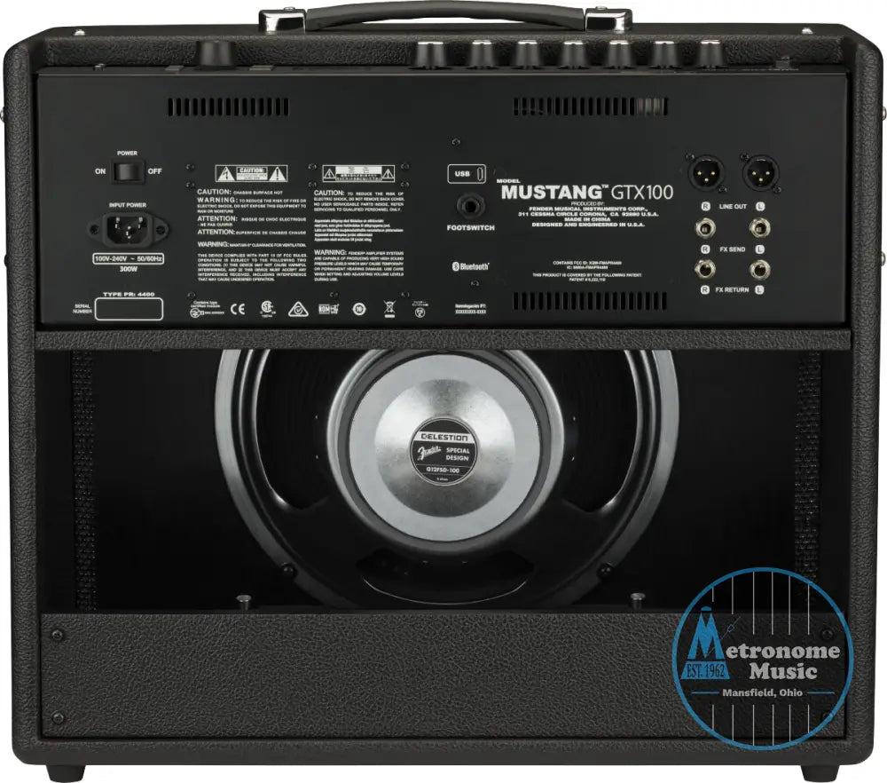 Fender GTX100 Modeling Amplifier - Metronome Music Inc.