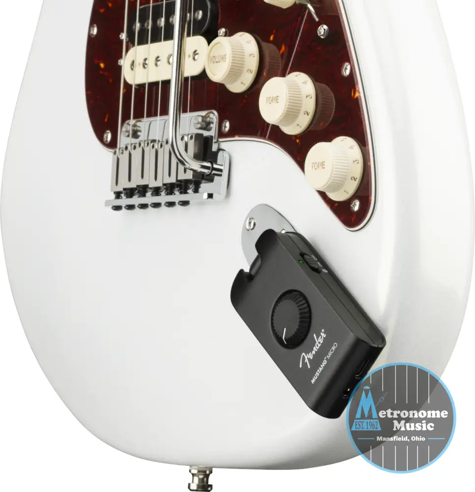Fender Mustang Micro Headphone Amplifier - Metronome Music Inc.