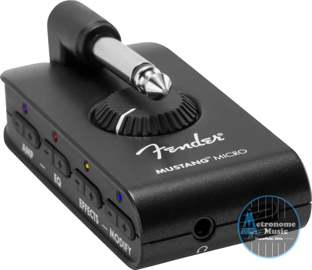 Fender Mustang Micro Headphone Amplifier - Metronome Music Inc.