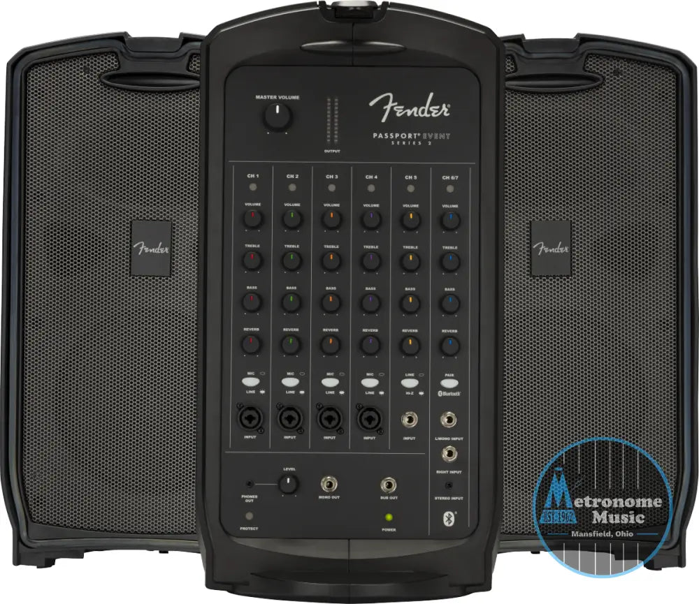 Fender Passport Event Series 2, Portable PA System - Metronome Music Inc.