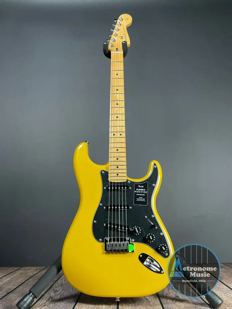 Fender Player II Modified Stratocaster, Maple Fingerboard, Sunshine Yellow - Metronome Music Inc.