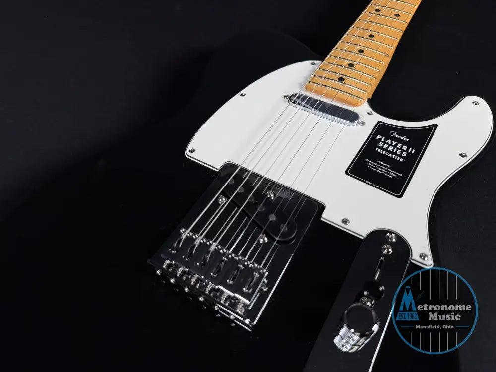 Fender Player II Telecaster Maple - Black - Electric Guitar