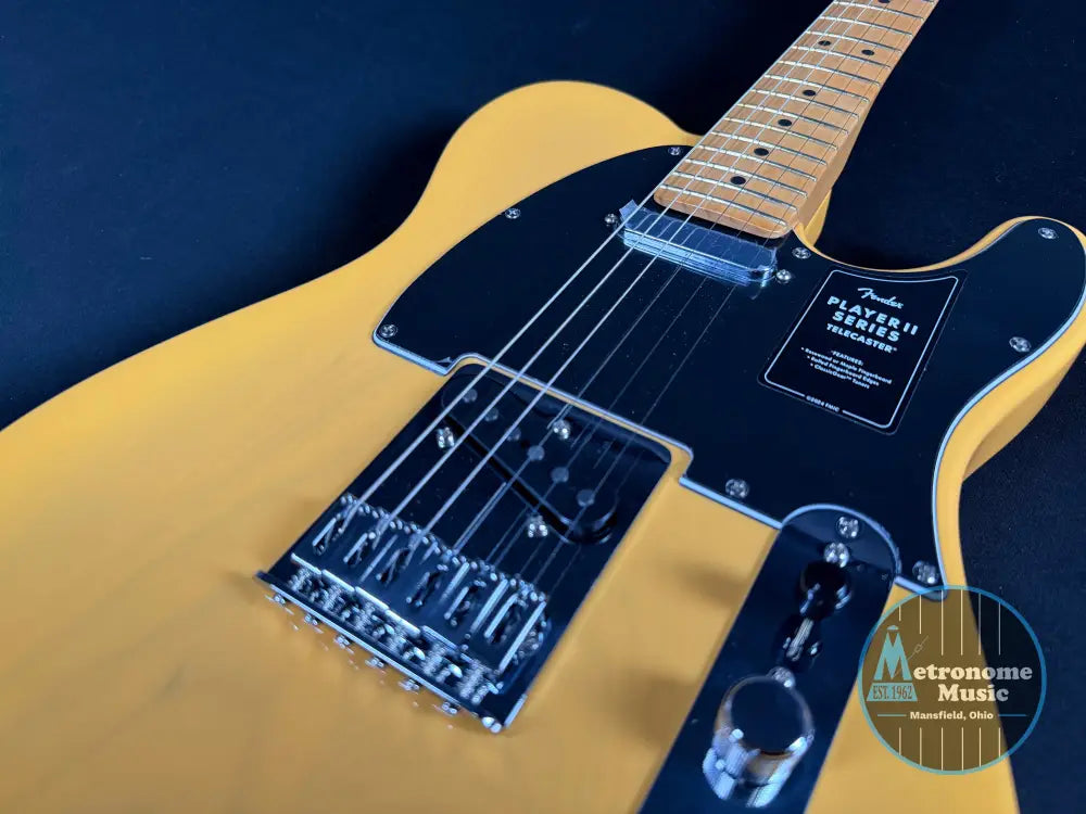 Fender Player II Telecaster Maple - Butterscotch Blonde - Electric Guitar