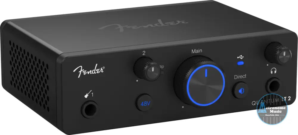 Fender Quantum LT 2 USB-C Audio Interface - Metronome Music Inc.