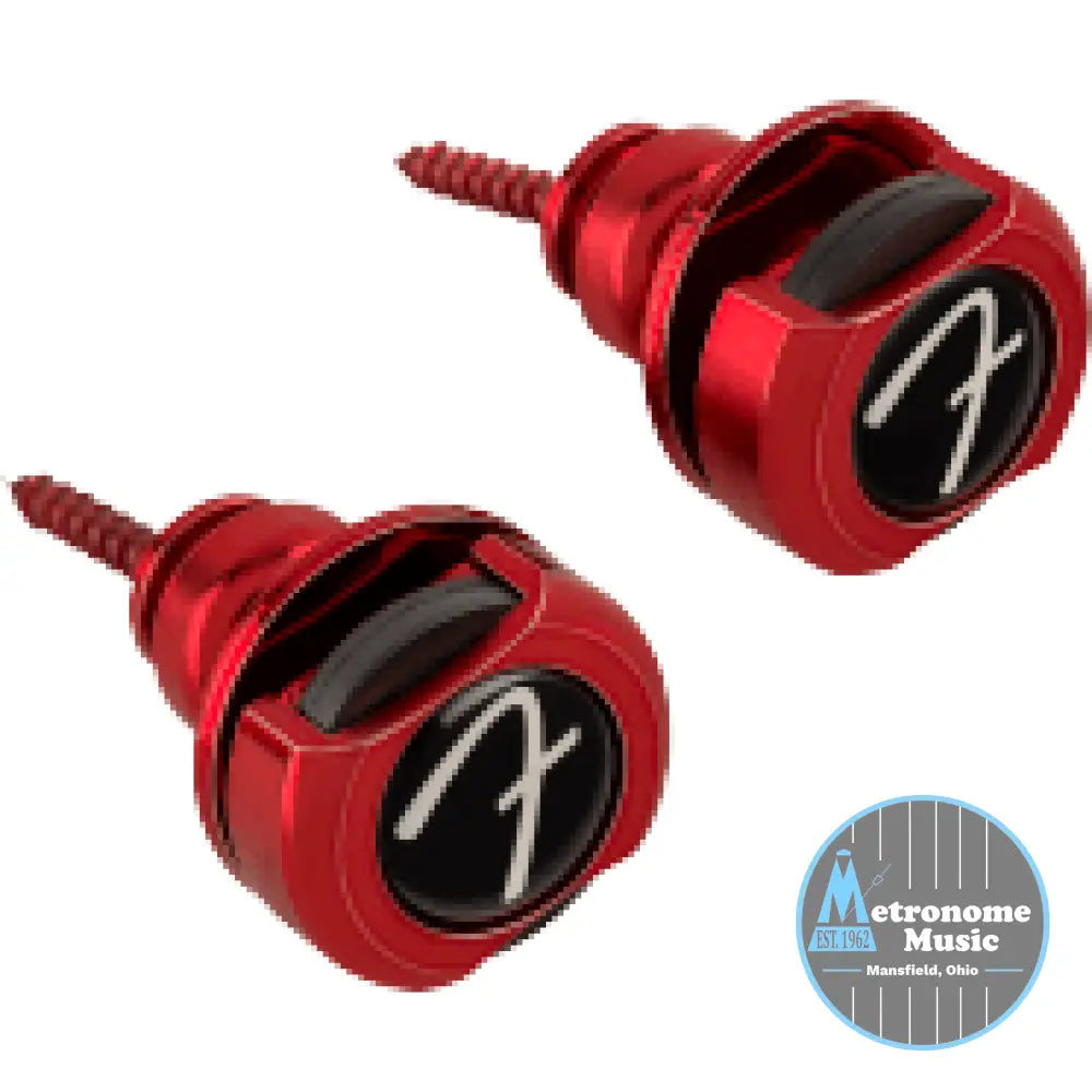 Fender® 'F' Locks, Red - Metronome Music Inc.