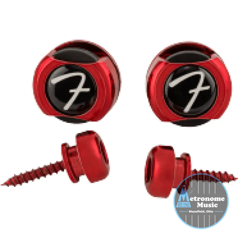 Fender® 'F' Locks, Red - Metronome Music Inc.