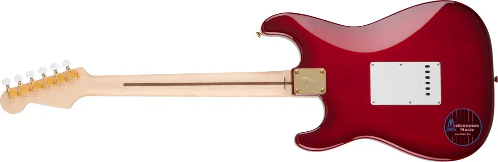 Fender Richie Kotzen Stratocaster, Maple Fingerboard, Transparent Red Burst - Metronome Music Inc.
