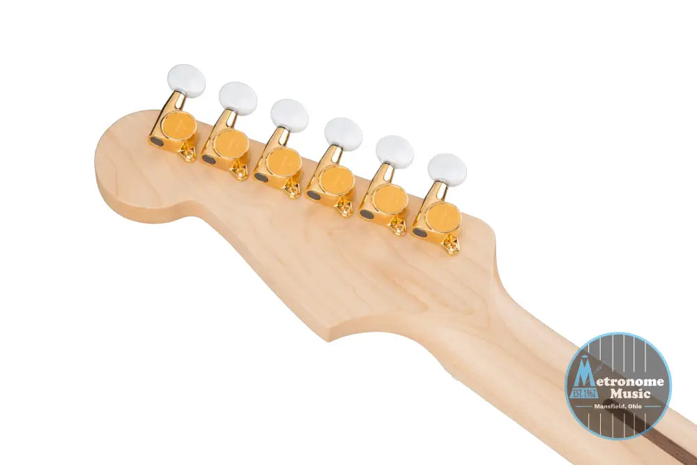 Fender Richie Kotzen Stratocaster, Maple Fingerboard, Transparent White Burst - Metronome Music Inc.