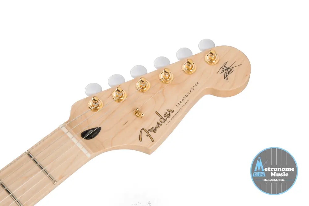 Fender Richie Kotzen Stratocaster, Maple Fingerboard, Transparent White Burst - Metronome Music Inc.