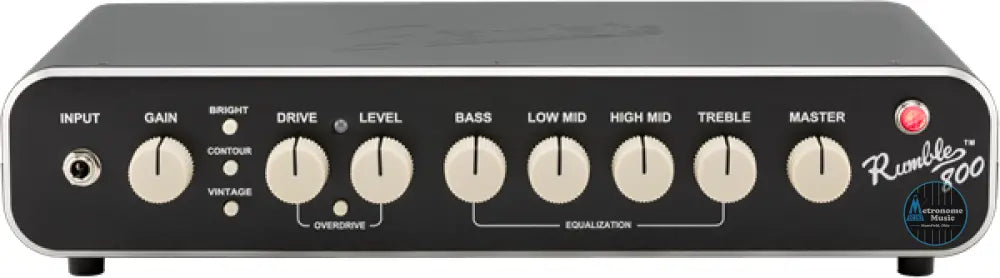 Fender Rumble 800 HD, 800-Watt Bass Head - Metronome Music Inc.