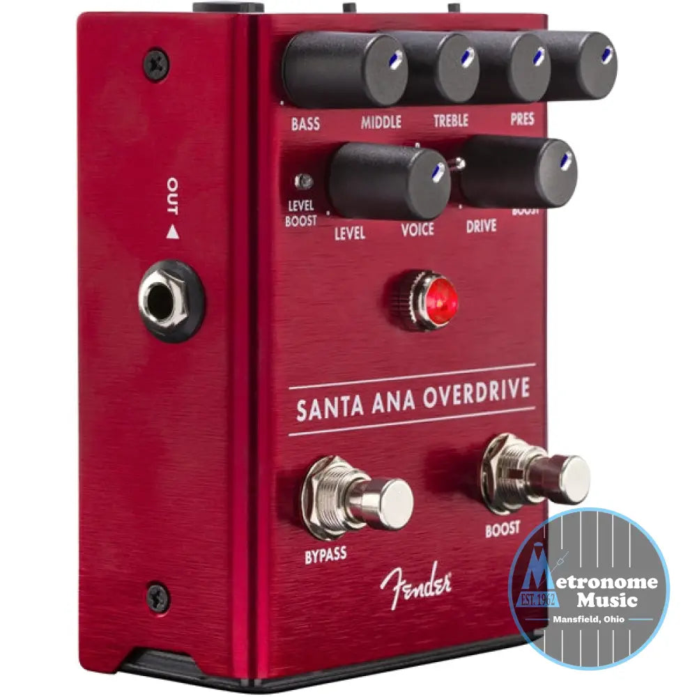 Fender Santa Ana Overdrive Pedal - Metronome Music Inc.