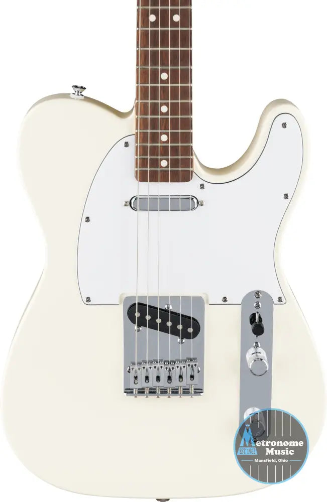 Fender Telecaster White エレキギター Fender Standard Telecaster, Laurel - Olympic White