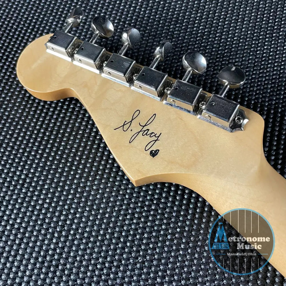 Fender Steve Lacy People Pleaser Stratocaster, Maple Fingerboard- Chaos Burst (SL000253) - Metronome Music Inc.