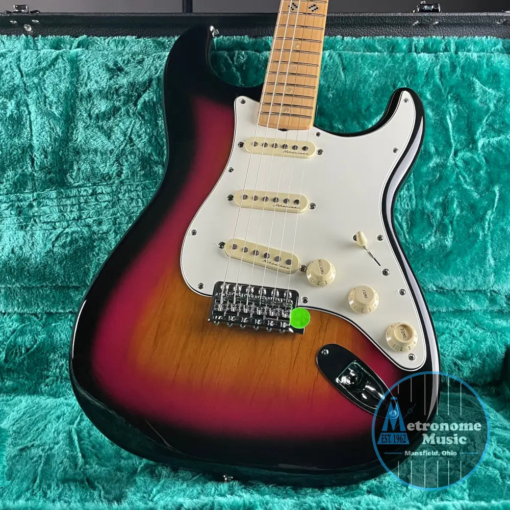 Fender Steve Lacy People Pleaser Stratocaster, Maple Fingerboard- Chaos Burst (SL000253) - Metronome Music Inc.