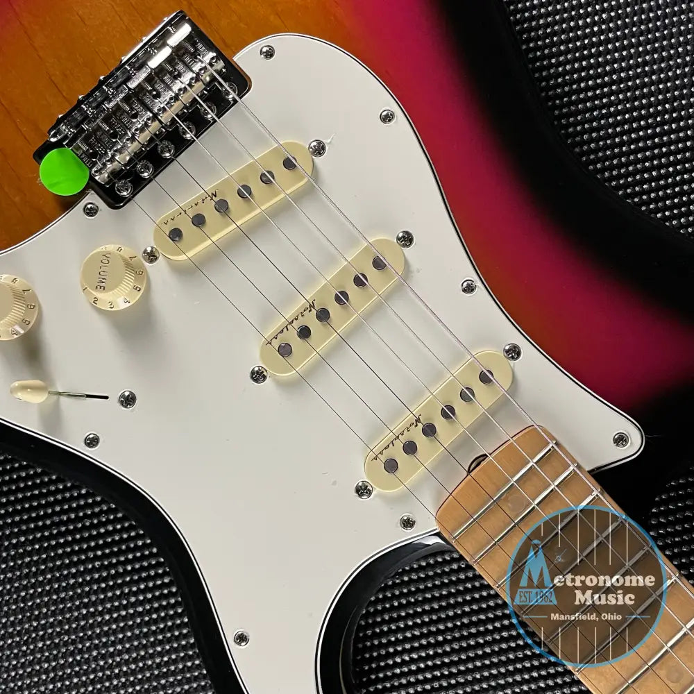 Fender Steve Lacy People Pleaser Stratocaster, Maple Fingerboard- Chaos Burst (SL000253) - Metronome Music Inc.