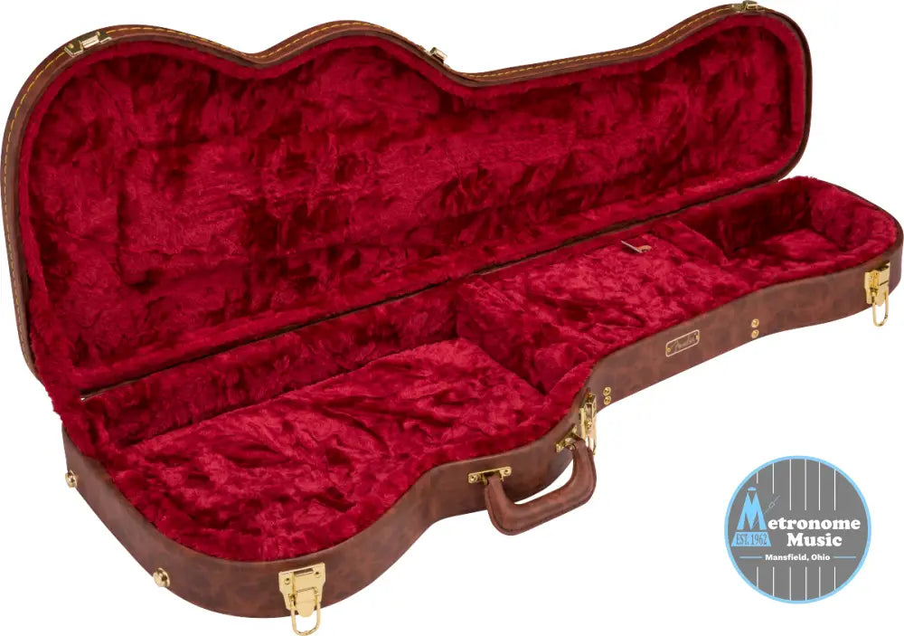 Fender Stratocaster/Telecaster Poodle Case, Brown - Metronome Music Inc.