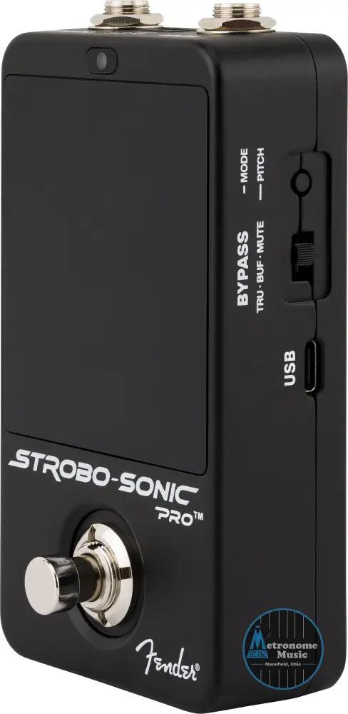Fender Strobo-Sonic Pro Tuner Pedal - Metronome Music Inc.