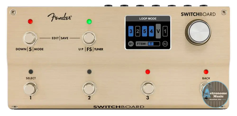 Fender Switchboard Effects Operator - Metronome Music Inc.